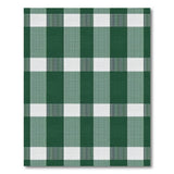 Rustic Farmhouse Green White Checkered Rustic Farmhouse Rug