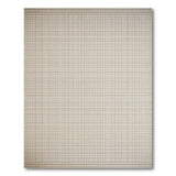 Beige and Neutral Beige Neutral Grid Woven Area Rug