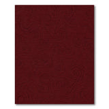 Red Crimson Swirl Abstract Area Rug