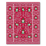 Nordic Gnome Red Area Rug