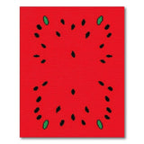 Watermelon Fruit Pattern Area Rug