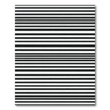Bold Black White Striped No. 54 Area Rug
