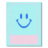 Playful Smiley Face Kids Area Rug