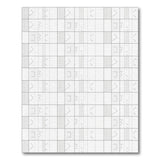 Grey Geometric Chevron Area Rug