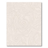 Beige Contour Swirl Abstract Area Rug
