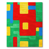 Multi-color and Patterns Bold Geometric Multi-Color Area Rug