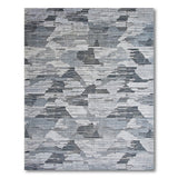 Abstract Grey Camo Area Rug