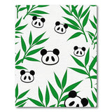 Playful Panda Bamboo Area Rug