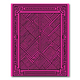Vibrant Pink Southwestern Geometric Pink Area Rug