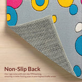 Ultra Soft Area Rug, Non Slip, Stain Resistant, Washable Area Rugs for Living Room, Bedroom, funky tufted cat rug(Gray)
