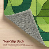 Ultra Soft Area Rug, Non Slip, Stain Resistant, Washable Area Rugs for Living Room, Bedroom, Vintage Boho Sage(Green)