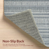 Ultra Soft Area Rug, Non Slip, Stain Resistant, Washable Area Rugs for Living Room, Bedroom, Abstract Serenity Meditation Oasis(Gray)