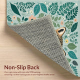 Ultra Soft Area Rug, Non Slip, Stain Resistant, Washable Area Rugs for Living Room, Bedroom, Jungle Animal Tiger(Gray)