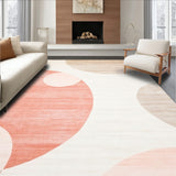 Geometric Circle Area Modern Design(Beige)