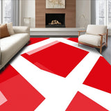 Winter Checkerboard with Bold Contrast Design(Red)
