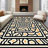 Tunnel Vision Optical Maze Mind Bending Depth Effect(Black)