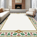 Traditional Damask with Ornamental Border Design(Pink)