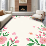 Enchanted Spring Garden Elegant Botanical Artwork(Pink)