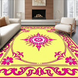 Classical Arabesque Damask Elegant Scroll Charm(Yellow)