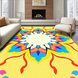 Calming with Abstract Interlocking Petals(Yellow)