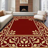 Autumnal Foliage Interlacing Vine Framework(Red)