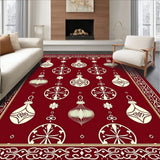 Elegant Yuletide Splendor Magnificent Artistic Creation(Red)