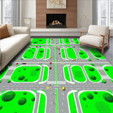Playful Green Interactive Landscape(Green)