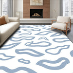 Archway Maze Contemporary Interlocking Wave Design (Blue) - ODIKA