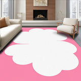 Dreamy Floating Cloud Accent Touch Decorative Plush(Pink)