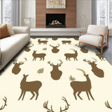Fluffy Faux Deer Fur(Beige)