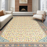 Handcrafted Look with Beige and Playful Colors(Ivory)