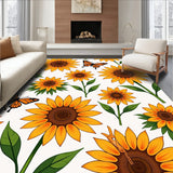 Elegant Nature Inspired Floral Farmhouse Accent(Orange)