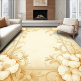 Heirloom Petals Beige Area Timeless Floral(Beige)
