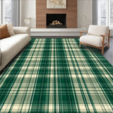 Elegant Rustic Checkered Visual Appeal(Green)