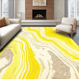 Abstract Marble Wave Aesthetic(Yellow)