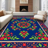 Ornate Holly Berry and Leaf Design Hallway(Blue)