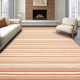 Beige Area Linear Terracotta(Orange)