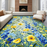 Floral Bath with Wildflowers(Gray)