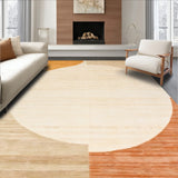 Beige Crescent Shaped with Anti Fatigue Padding and Non Skid Surface(Beige)