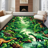 Colorful Forest Adventure Illustration(Green)