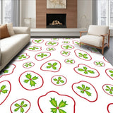 Festive Pinwheel Swirl Holiday Accent(Red)