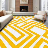 Avant Garde Zigzag Herringbone Chevron Prism(Yellow)