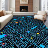 Rescue Team City Streets Navigation Layout (Blue)