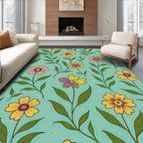 Verdant Blossom Interlaced Luxury Pathway(Blue)