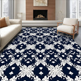 Lattice Interlocking Motif Accent (Black)