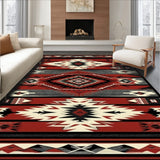 Southwest Geometric Aztec Motif(Red)
