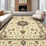 Timeless Beige Area Featuring an Ornate Medallion(Ivory)