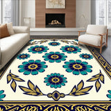 Traditional Artisan Bloom Pathway Welcome(Ivory)