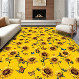 Rustic Earthy Botanical Motif(Yellow)