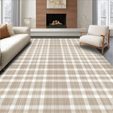 Stylish Beige Checkerboard for Modern Home Decor(Beige)